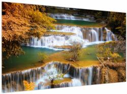 Mivali Tablou - Cascada Huay Mae Khamin, Thailanda, dintr-o bucată 120x70 cm (V023678V12070)