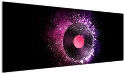 Mivali Tablou - Disc de vinil roz-violet, dintr-o bucată 145x58 cm (V023474V14558)