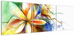 Mivali Tablou - Floare, din trei bucăți 150x50 cm (V022532V15050)