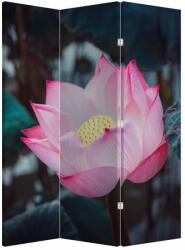 Mivali Paravan - Floare roz, din 3 bucăți, 126x170 cm (P020420P135180)