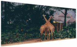 Mivali Tablou cu două girafe, dintr-o bucată 250x125 cm (V021381V250125)