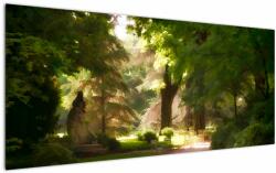 Mivali Tablou cu parc, dintr-o bucată 120x50 cm (V020213V12050)