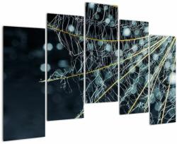 Mivali Tablou - Floare cu pânză de pâianjen, din cinci bucăți 125x90 cm (V021999V12590)