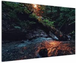 Mivali Tablou cu râu montan, dintr-o bucată 120x80 cm (V020254V12080)