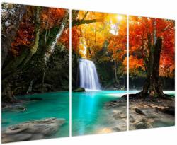 Mivali Tablou - Laguna de Smarald, din trei bucăți 120x80 cm (V023675V120803PCS)