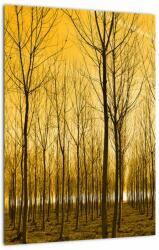 Mivali Tablou cu pădure în apus de soare, dintr-o bucată 30x40 cm (V020905V3040)