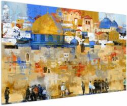 Mivali Tablou - Zidul plângerii, Ierusalim, Israel, dintr-o bucată 150x100 cm (V023110V150100)