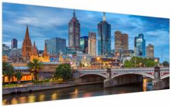 Mivali Tablou cu orașul Melbourne, dintr-o bucată 200x100 cm (V020715V200100)