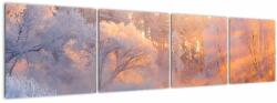 Mivali Tablou - Zori geroase, din patru bucăți 160x40 cm (V023053V16040)