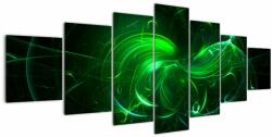 Mivali Tablou - abstracție verde, din șapte bucăți 210x100 cm (V020151V210100)