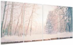 Mivali Tablou - Priveliște pădure, din patru bucăți 160x80 cm (V023809V16080)