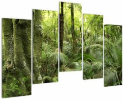 Mivali Tablou - Pădure tropicală, din cinci bucăți 125x90 cm (V023226V12590)