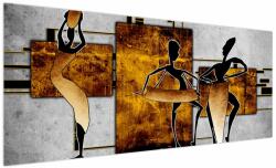 Mivali Tablou - Motiv cultura africană, dintr-o bucată 250x125 cm (V022485V250125)