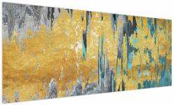 Mivali Tablou - Design auriu, dintr-o bucată 250x125 cm (V024058V250125)