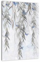 Mivali Tablou - Crenguțe de salcie cu fluturi, dintr-o bucată 30x40 cm (V022869V3040)