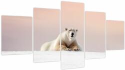 Mivali Tablou - Urs polar, din cinci bucăți 150x80 cm (V023979V150805PCS)