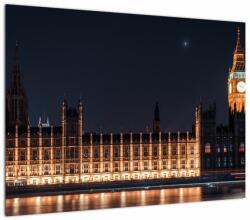 Mivali Tablou cu Big Ben din Londra, dintr-o bucată 70x50 cm (V021250V7050)