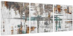 Mivali Tablou - Mișcări abstracte, din trei bucăți 90x30 cm (V024051V9030)
