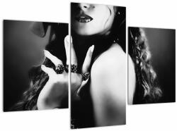Mivali Tablou - Femeia minunată, din trei bucăți 90x60 cm (V023438V90603PCS)