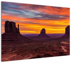 Mivali Tablou - Monumentul Valley în Arizona, dintr-o bucată 100x70 cm (V021501V10070)