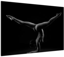 Mivali Tablou - Gimnasta nud în întuneric, dintr-o bucată 100x70 cm (V023080V10070)
