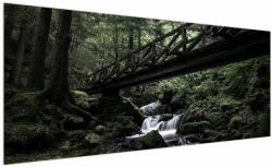 Mivali Tablou din pădurea neagră, dintr-o bucată 250x125 cm (V021686V250125)