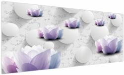 Mivali Tablou cu flori, dintr-o bucată 250x125 cm (V022310V250125)
