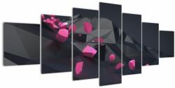 Mivali Tablou 3D abstracție, din șapte bucăți 210x100 cm (V021021V210100)