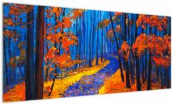 Mivali Tablou - Pădurea toamna, dintr-o bucată 100x40 cm (V023334V10040)