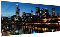 Mivali Tablou cu noaptea în Melbourne, dintr-o bucată 100x40 cm (V021506V10040)