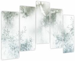 Mivali Tablou - Frunze abstract, din cinci bucăți 125x90 cm (V023698V12590)