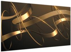 Mivali Tablou - Panglici de bronz, dintr-o bucată 120x70 cm (V023598V12070)