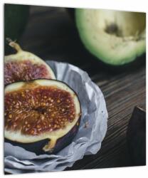 Mivali Tablou cu fistic și avocado, dintr-o bucată 40x40 cm (V021161V4040)