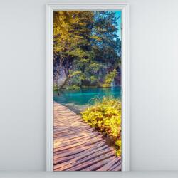 Mivali Fototapeta pentru ușă - lacul Plitvice (D014693D95205)