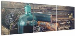 Mivali Tablou - Masa farmacistului, din trei bucăți 150x50 cm (V023121V15050)