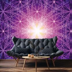 Mivali Fototepet - Energia violet, vlies, 343x238 cm (T100150TQ7)