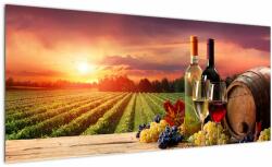 Mivali Tablou cu vie și vin, dintr-o bucată 100x40 cm (V020717V10040)