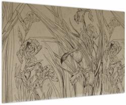 Mivali Tablou - Contururile plantelor, dintr-o bucată 90x60 cm (V024087V9060)