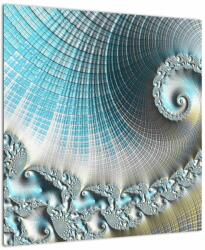 Mivali Tablou - Spirale texturate, dintr-o bucată 50x50 cm (V023058V5050)