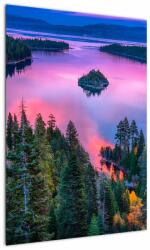 Mivali Tablou - Lacul Tahoe, Sierra Nevada, California, SUA, dintr-o bucată 50x70 cm (V023404V5070)