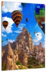 Mivali Tablou - Baloane cu aer cald, Cappadocia, Turcia. , dintr-o bucată 30x40 cm (V022964V3040)