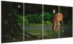 Mivali Tablou cu pui de cerb, din patru bucăți 160x80 cm (V020197V16080)