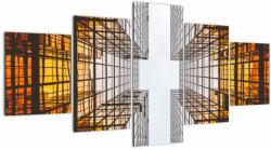 Mivali Tablou cu zgârie norii, din cinci bucăți 150x80 cm (V020663V150805PCS)