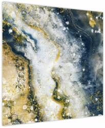 Mivali Tablou - Abstract auriu, dintr-o bucată 70x70 cm (V024024V7070)