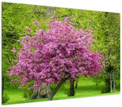 Mivali Tablou cu pom înflorit pe luncă, dintr-o bucată 100x70 cm (V020654V10070)