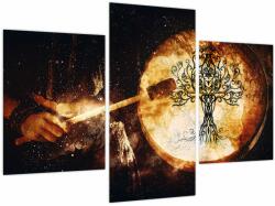 Mivali Tablou - Copacul vieții secret, din trei bucăți 90x60 cm (V023968V90603PCS)