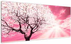 Mivali Tabloul cu pomul roz, dintr-o bucată 100x40 cm (V020096V10040)