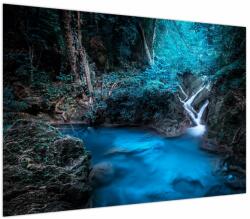 Mivali Tablou - Noaptea magică în pădurea tropicală, dintr-o bucată 100x70 cm (V023672V10070)