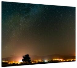 Mivali Tablou pe sticlă cu Calea lactee, dintr-o bucată 70x50 cm pe sticlă (V020348V7050GD)