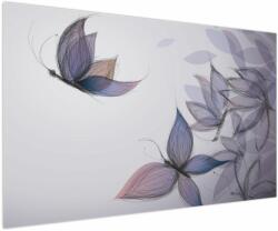 Mivali Tablou - Fluturi desenați, dintr-o bucată 150x100 cm (V023637V150100)